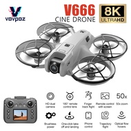 New V666 Drone 8K Professional Camera RC Screen WIFI FPV Dron Obstacle Avoidance Brushless Motor Alt