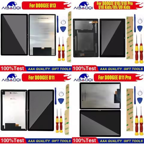 Touch Screen For DOOGEE U9 U7 U10 Pro U10 Kids U9 Kids U11 Pro U12 U13 VIP Edition Tablet PC LCD Dis