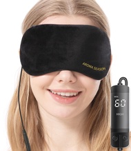 Aroma Season Heated Eye Mask for Dry Eyes Warm Compress for Chalazion Blepharitis Stye MGD Migraine,