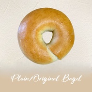 Plain Bagel Original Bagel Traditional Bagel Chewy Bagel, NO OIL NO SUGAR ADDED, fresh bake
