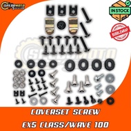 SKRU COVERSET EX5 CLASS WAVE 100 BODY COVERSET SCREW HONDA EX5 CLASS HONDA WAVE 100