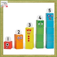 Numberblocks Wooden Toy Blocks Activity Set for Educational Play 1-5【Direct from JAPAN】