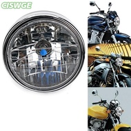 CISWGE Đèn Pha Xe Máy Phổ Thông 12V Đèn Thoát Vị Halogen H4 Cho CB400 CB500 CB900