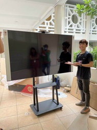 Giá Treo Tivi Di Động 1700 Từ 32 - 43 - 50 - 55 - 65 - 70 Inch Kệ Treo Tivi Có Bánh Xe Di Chuyển - Ư