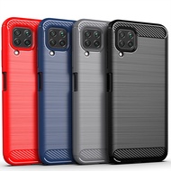 Carbon Fiber Silicone Soft Phone Case For Huawei Nova 7i 5i 3i 4E 3E 2S 5Z 5T Pro Phone Cover