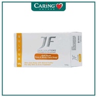 JF ANTI-ACNE FACE & BODY CARE SOAP WITH NATURAL SULFUR 100G × 2 + 20G × 2