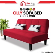 ⚡️LIKE BUG⚡️OLLY Durable 2 Seater or 3 Seater or 4 Seater Foldable Sofa Bed Design /Foldable sofa