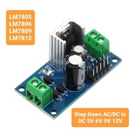 Module LM7805 LM7806 LM7809 LM7812 power supply adapter converter Step Down Regulator AC DC 8/9/1215