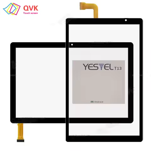 Black 10.1 Inch Touch Sensor For YESTEL T13 T 13 Tablet Capacitive Touch Screen Panel Repair and Rep