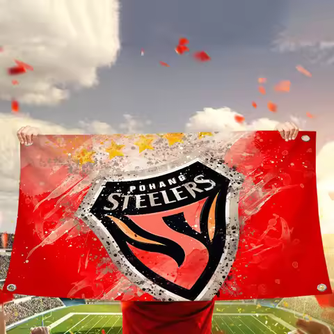 Flag Pride Flag Flag to Hang Flags for Rooms Banner Pohang S-steelers Fc Outdoor Decor Room Aestheti