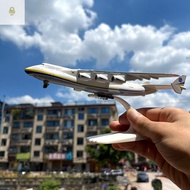 WAY AN225 Model Plane, Diecast Replica Antonov an-225, Decoration Metal Alloy 20CM Mriya Airplane Mo