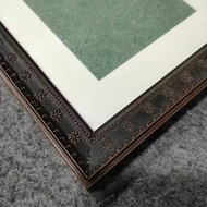 S.a.Frame | / Photo Frame Carved Brown Wood Frame 8R/6R 6R/4R