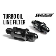Works Engineering Turbo Oil Line Filter