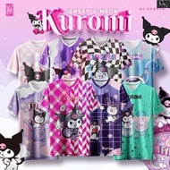 DJSPORT Jersey KUROMI Microfiber PLUS SIZE / Size : S-10XL / Jersey Short Sleeve