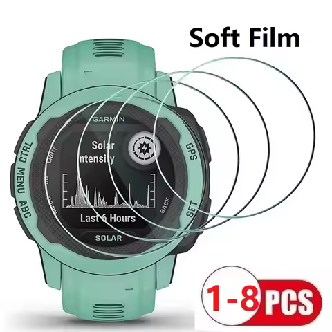 Hydrogel Protective Film For Garmin Instinct 3 2 Solar Swim 2 Screen Protector Smart Watch Protector