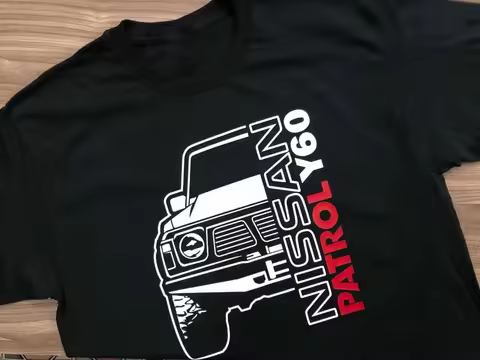 Classic Japanese Car Fans Patrol Y60 T-Shirt Fashion O-Neck Hipster Tshirts 3D Print Tee shirt