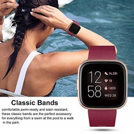 Smart Band For Original Fitbit Versa/Versa 2 Soft Silicone Sports Waterproof Wrist Watch Strap Accessories Replacement Correas
