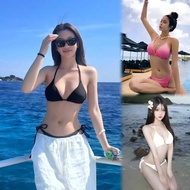 Swift Bra 2-Piece bikini Tie Neck girl Sexy Style 8 Colors Swimsuit Woman