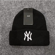 NY Embroidered Beanie Hat, men's and women's Beanie, trendy Beanie