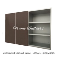 Dish Rack Cabinet/Aluminium Wall Cabinet/Kitchen Cabinet/Wall Mounted Cabinet/Dish Storage/Kabinet Pinggan/Kabinet Dapur