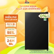 Tủ lạnh Aqua 90 lít AQR-D100FA(BS) - Hàng Chính Hãng - Giao lắp miễn phí