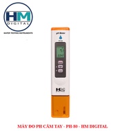 Water PH meter, brand: HM Digital, Model: HM PH80.