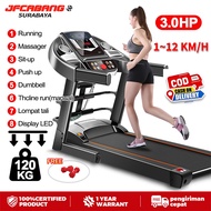 Treadmill Elektrik / Alat Fitness Treadmill / Olahraga Gym Fitness Cardio / 2.5HP Treadmill low watt