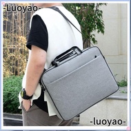 LUOYAO1 Laptop Bag, 15.6 17 inch Large Capacity Shoulder Bag, Computer Notebook Strap Carrying Protective Laptop  for //Dell/Asus/