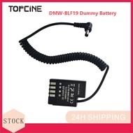 Topcine DMW-BLF19 Dummy Battery AdapterCameras External Power Dummy Battery Replacement for Panasoni