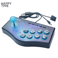HAPPY TIME- USB Arcade Fight Stick Street Fighting Joystick Gamepad Controller for PS2//PC/Android P