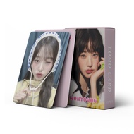 Own Homemade Pre-Sale 55 IVE Photocards Jang Won Young Selfie Cards KPOP Merchandise LOMO Photocards