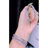 Nicholas159 tall white 6mm full bead bracelet (1 piece)