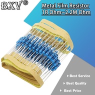 50PCS 1/2W Metal Film Resistor 100K~4.7M 150K 200K 240K 300K 360K 430K 510K 620K 750K 1M 4.7M resist