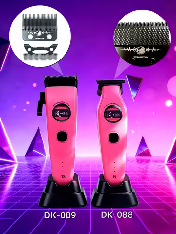 DK Outer rotor moto Men Professional Clipper Machine DLC Blade Brushless motor Same configuration as