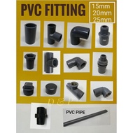PVC Fitting Socket Elbow Tee Penyambung Paip