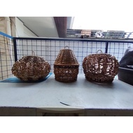 NATIVE LAMP SHADE / RATTAN LAMP SHADE