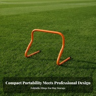 Foldable  Training Hurdle Lightweight Adjustable Agility Hurdle Adjustable Hurdles Compact Foldable 