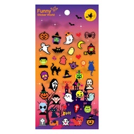 德德小品集 PVC貼紙  Minecraft Halloween  2個