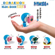 Ready Stock Capsule Toys Doraemon Doraemon Doraemon Blue Fatty Peekaboo 3 Hide and Seek Doraemon Mag