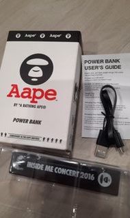 Aape × William Chan Concert 充電池 Power Bank 2600mah
