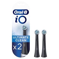 ✅現貨Oral-B iO 終極清潔刷頭 刷頭(黑色 2支裝) - 平行進口|Oral-B iO ULTIMATIVE REINIGUNG  (BLACK 2  Brush Head)- paralle
