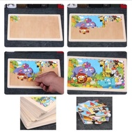 24pcs Wooden Puzzle Jigsaw Puzzle Toys