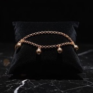 925 SILVER GOLD CHILDREN'S CHAIN BRACELET