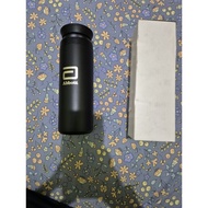 ABBOTT STAINLESS STEEL TUMBLER 450 ML 450ML BLACK THERMOS HEAT AND COLD RESISTANT