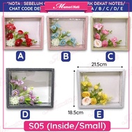 (BOLEH CUSTOM) Kotak Frame Duit Hantaran Mas Kahwin Siap Gubah Siap Deco 3D