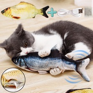 【Longlong】ตุ๊กตาปลาขยับได้เสมือนจริง ขนาด 28 cm ตุ๊กตาปลา ของเล่นแมว ตุ๊กตาปลาดุ๊กดิ๊ก ปลา ดิ้น เต้นได้