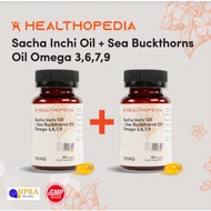 Fast delivery BUY 1 GET 1 FREE Healthopedia Sacha Inchi & Sea Buckthorn Oil – Softgel (60 Capsules/B