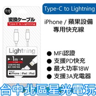 [iOS Apple iPhone] Good Value Type-C to Lightning Transmission Charging Cable Fast 3A 18W [Length 1M