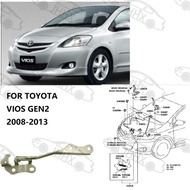 VIOS VIOS 2008 2009 2010-2013 Front Hood Hinge Hood Hinge Hood Hinge High Quality Ready Stock