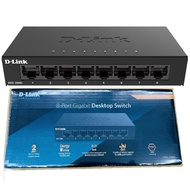 D-link DGS-108GL Switch hub 8 port gigabit metal case